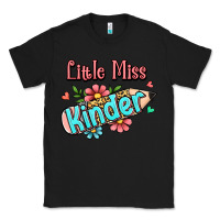 Black little miss kindergarten Classic Tee - RanaPortraitStore
