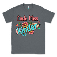 Charcoal Heather little miss kindergarten Classic Tee - RanaPortraitStore