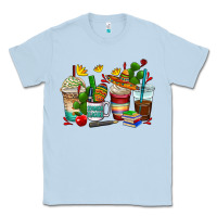 Dusty Blue spanish teacher coffee cups Classic Tee - AdoDesignShop