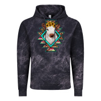 Cloud Black heifer cowhide aztec Vintage Hoodie - JahusDesignShop