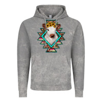 Cloud Rock heifer cowhide aztec Vintage Hoodie - JahusDesignShop