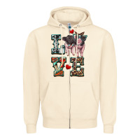 Sandshell love baby pigs Zipper Hoodie - Artiststas