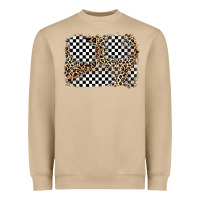 Mushroom race leopard background Heavyweight Sweatshirt - Zillion Design Studio