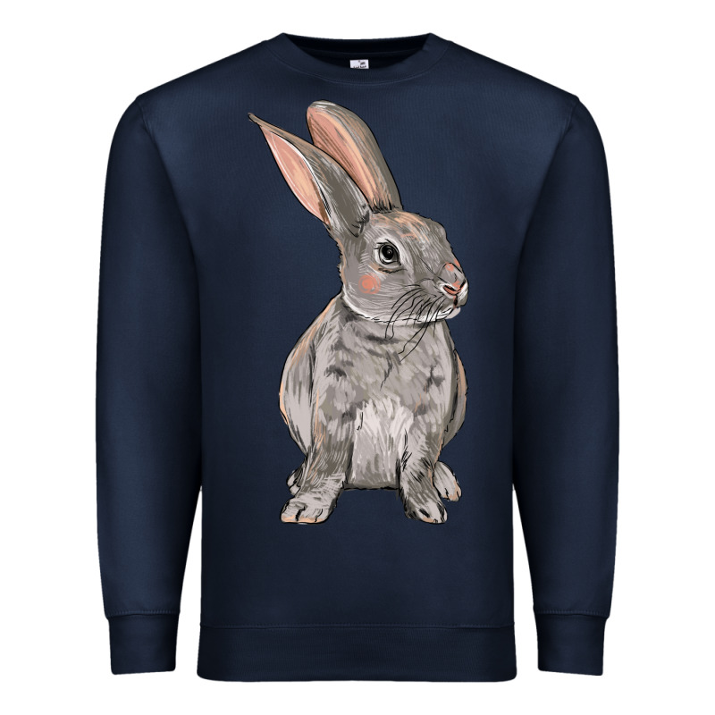 Easter Bunny Premium Sweatshirt by NancyCooperArtShop | Teevron