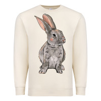 Sandshell Easter bunny Premium Sweatshirt - NancyCooperArtShop