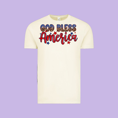 God Bless America Vintage Tee Designed By Neo Western
