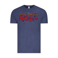 Vintage Denim God bless America Vintage Tee - Neo Western