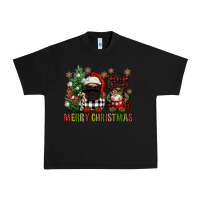 Black merry christmas buffalo afro gnomies Urban Heavy Tee - FaDigitalArtStudio