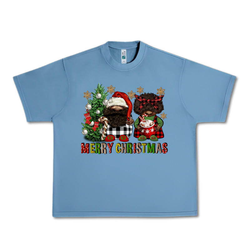 Merry Christmas Buffalo Afro Gnomies Urban Heavy Tee by FaDigitalArtStudio | Teevron