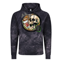 Cloud Black race skull Vintage Hoodie - Zillion Design Studio