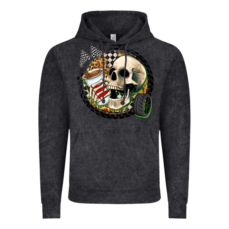 Race Skull Vintage Hoodie by Zillion Design Studio | Teevron