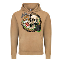 Vintage Camel race skull Vintage Hoodie - Zillion Design Studio