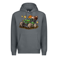 Rock monster truck sports Premium Hoodie - LillyAllenDesigns