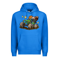 True Royal monster truck sports Premium Hoodie - LillyAllenDesigns