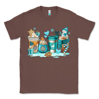 Chestnut winter coffe cups Classic Tee - AdoDesignShop