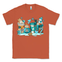 Copper winter coffe cups Classic Tee - AdoDesignShop
