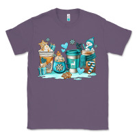 Lavender winter coffe cups Classic Tee - AdoDesignShop