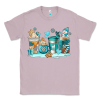 Lilac winter coffe cups Classic Tee - AdoDesignShop
