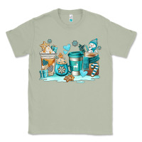 Matcha winter coffe cups Classic Tee - AdoDesignShop