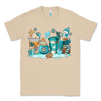 Mushroom winter coffe cups Classic Tee - AdoDesignShop
