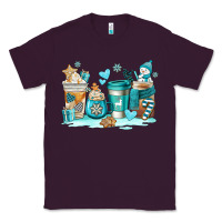 Plum winter coffe cups Classic Tee - AdoDesignShop