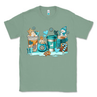 Sage winter coffe cups Classic Tee - AdoDesignShop