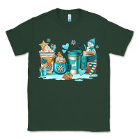 Winter Coffe Cups Classic Tee | Teevron
