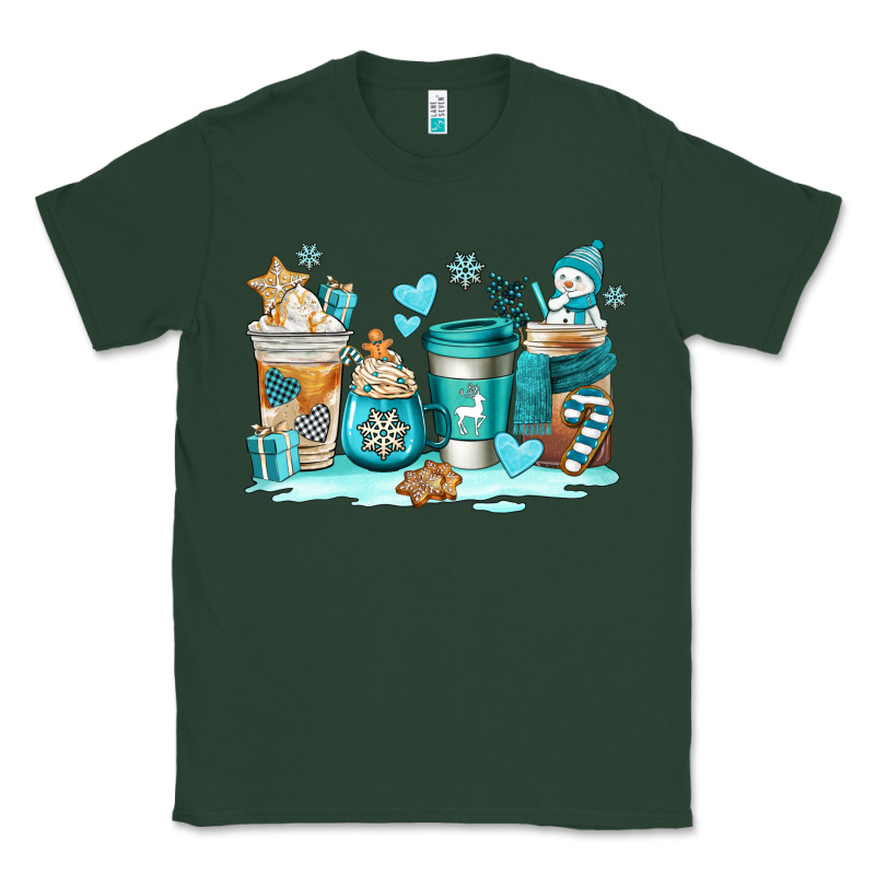 Winter Coffe Cups Classic Tee by AdoDesignShop | Teevron