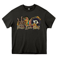 Asphalt peace love pool Heavy Core Tee - RacoonDesign