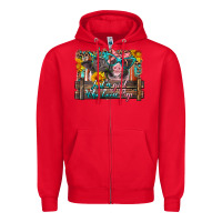 Red just a girl who loves pigs Zipper Hoodie - Artiststas