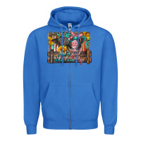 True Royal just a girl who loves pigs Zipper Hoodie - Artiststas