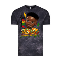 Cloud Black juneteenth black boy Vintage Tee - HRA Design Shop