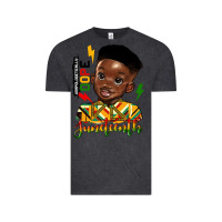 Vintage Black juneteenth black boy Vintage Tee - HRA Design Shop