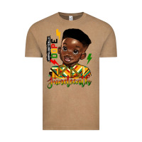 Vintage Coffee juneteenth black boy Vintage Tee - HRA Design Shop