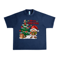 Navy merry christmas gnomes Urban Heavy Tee - FaDigitalArtStudio