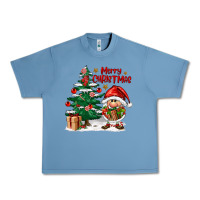 Pebble Blue merry christmas gnomes Urban Heavy Tee - FaDigitalArtStudio