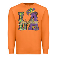 Carrot louisiana mardi gras Premium Sweatshirt - MaliasSmallBusiness