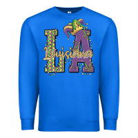 True Royal louisiana mardi gras Premium Sweatshirt - MaliasSmallBusiness