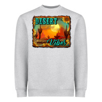 Desert Vibes Background Heavyweight Sweatshirt | Teevron