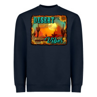Navy desert vibes background Heavyweight Sweatshirt - RanaPortraitStore
