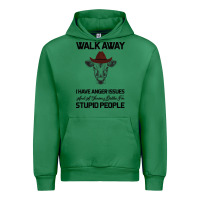 Emerald trusting people turned me into the heifer i am tod  black Urban Hoodie - Bettercallsaul