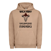 Pigment Burro trusting people turned me into the heifer i am tod  black Urban Hoodie - Bettercallsaul
