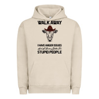 Pigment French Oak trusting people turned me into the heifer i am tod  black Urban Hoodie - Bettercallsaul