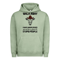 Pigment Oil Green trusting people turned me into the heifer i am tod  black Urban Hoodie - Bettercallsaul