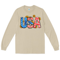 Mushroom usa sunflower Long Sleeve Tee - AdoDesignShop