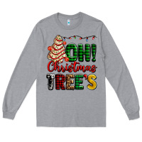 Heather Grey oh Christmas tree's ado Long Sleeve Tee - AdoDesignShop