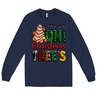 Navy oh Christmas tree's ado Long Sleeve Tee - AdoDesignShop