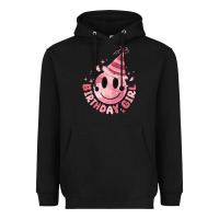 Black birthday girl Heavyweight Hoodie - MaliasSmallBusiness