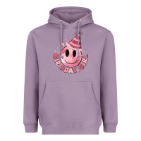 Lavender birthday girl Heavyweight Hoodie - MaliasSmallBusiness