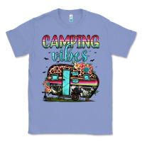 Colony Blue camping vibes Classic Tee - JahusDesignShop